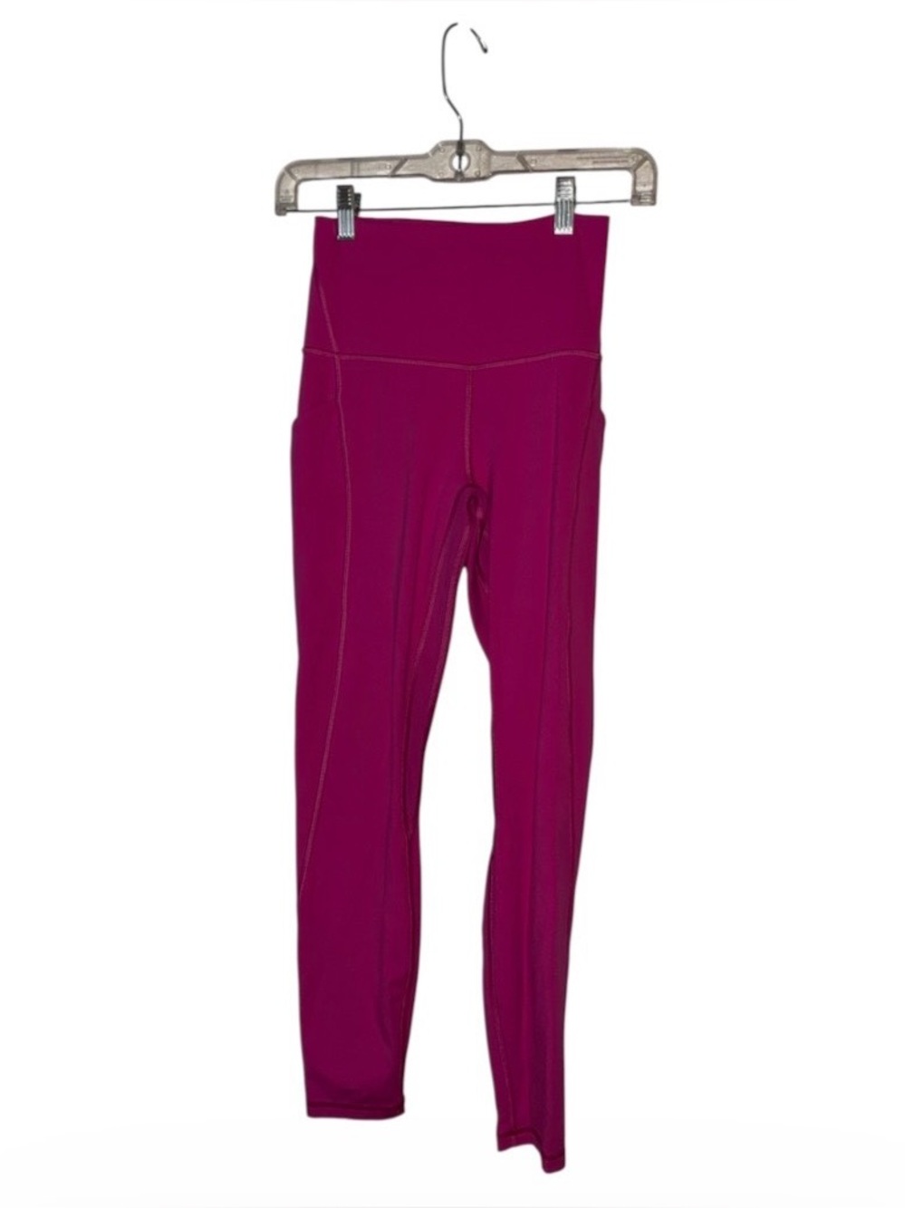 Lululemon Align™ High-Rise Pant with Pockets 25" Fuchsia Pink Sz 4
